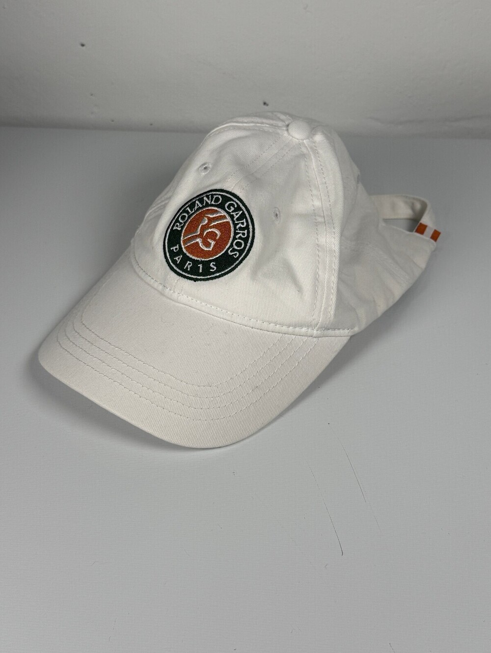 Rolland Garros Paris Hat Mens Strapback White France Tennis Cap Embroidered Logo